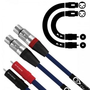 ClearwayX 2XLR to 2RCA